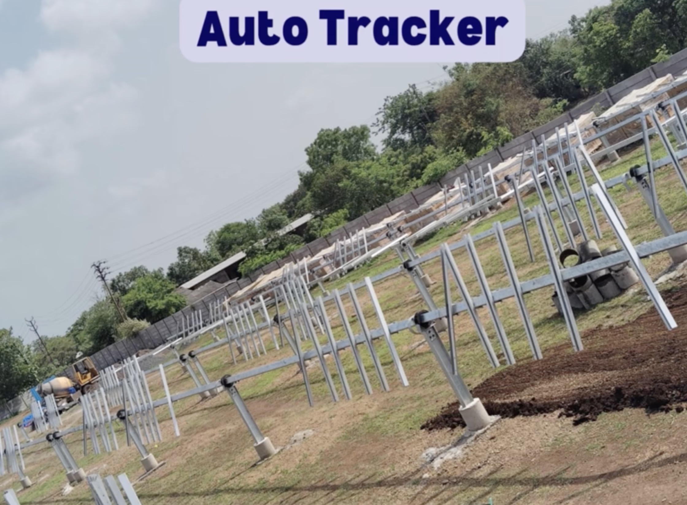 10 MW Auto Tracker Plant solar project